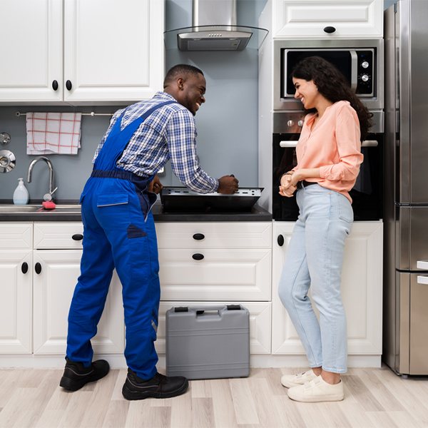how long does it typically take to complete cooktop repair services in Hardin County